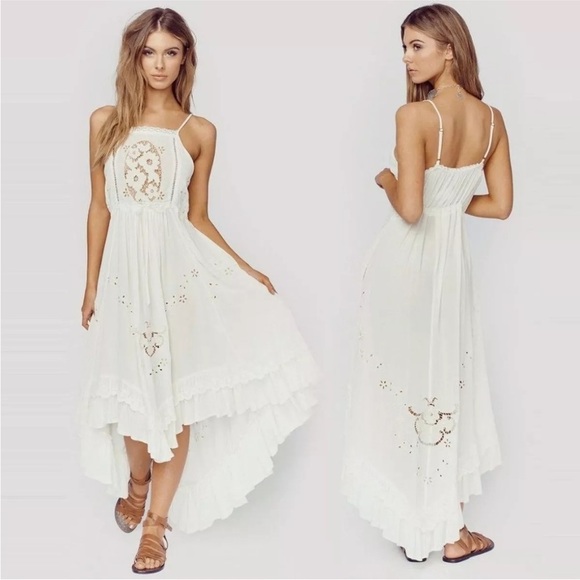 Spell Island Bonita Midi strappy Dress looks new XS - Picture 1 of 16